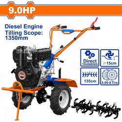 Wadfow WTL3A135 Σκαπτικό Πετρελαίου 9hp