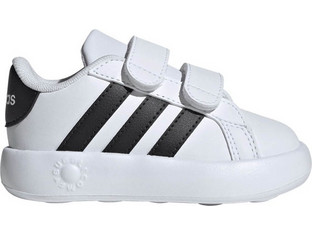 Adidas Grand Court 2.0 Παιδικά Sneakers Λευκά Μαύρα ID5271
