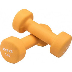 Amaya 61004200 Σετ Βαράκια Στρογγυλά Neoprene 2x2kg
