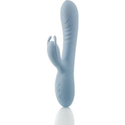 Zenn Luxurious Rabbit Δονητής Rabbit 20cm Γκρι