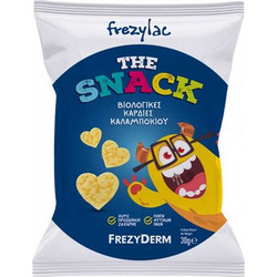 Frezyderm Frezylac Βιολογικό Σνακ Καλαμποκιού Καρδιές Χωρίς Ζάχαρη 30gr