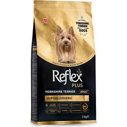Reflex Plus Yorkshire Terrier Adult Hypoallergenic with Chicken 2kg