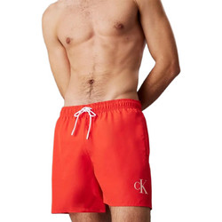 Calvin Klein Ανδρικό Μαγιό Σορτς Πορτοκαλί KM0KM01101-XM8