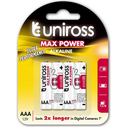 Uniross Max AAA Power 4τμχ