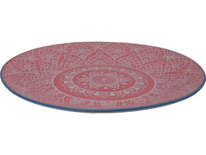 Sidirela Terra Pink Πιάτο Γλυκού Πορσελάνης 20cm E-4518
