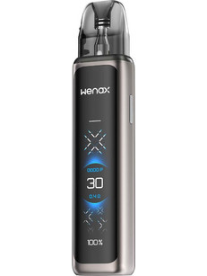 GeekVape Wenax Q Ultra Steel Gray Ηλεκτρονικό Τσιγάρο Pod Kit 3ml με Ενσωματωμένη Μπαταρία