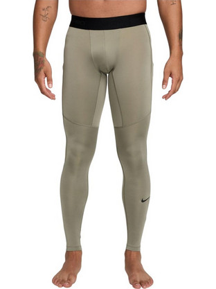 Nike Pro Fitness Dri-FIT Ανδρικό Κολάν Μακρύ Μπεζ FB7952-320