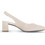 Gabor Ανατομικές Γόβες Suede Slingback με Χοντρό Χαμηλό Τακούνι Εκρού 62260N-33