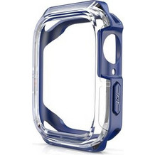 Devia Sport Πλαστική Θήκη για Apple Watch 7 / 8 / 9 45mm Μπλε Διαφανής