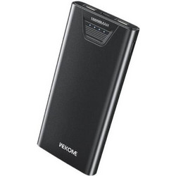 WK WP-101 Power Bank 10000mAh 12W με 2 Θύρες USB-A Black