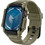 Spigen Rugged Armor Pro Θήκη Σιλικόνης με Λουράκι για Apple Watch 10 46mm Χακί