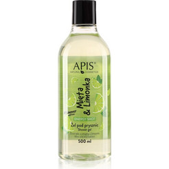 Apis Energy Shot Mint & Lime Αφρόλουτρο σε Gel 500ml