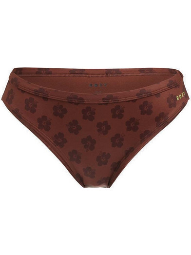 Roxy Bikini Slip Floral Σοκολατί ERJX405040