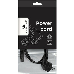 Cablexpert PC-186-ML12-1M Καλώδιο Τροφοδοσίας Schuko to IEC C5 1m