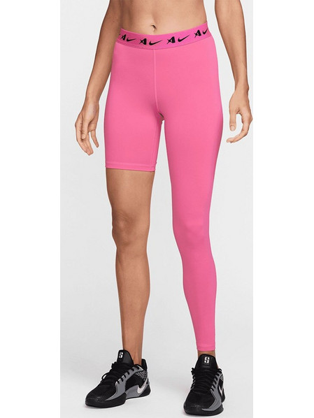 Nike Γυναικείο Κολάν Μακρύ Ψηλόμεσο Φούξια HQ6455-684