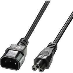 Lindy 30342 Προέκταση Καλωδίου Τροφοδοσίας IEC C14 to IEC C5 3m