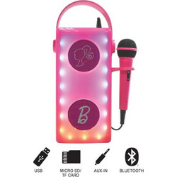 Lexibook Barbie Ηχείο Bluetooth με Μικρόφωνο 25.BTP185BBZ