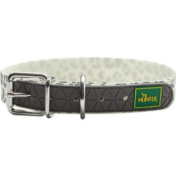 Hunter Convenience Reflect Glow Κολάρο Σκύλου Μπεζ Γκρι 2x23-31cm