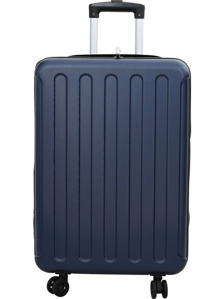 vidaXL 42006243 Βαλίτσα Μεσαία 66x43x27cm με 4 Ρόδες Navy Μπλε