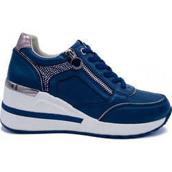 Stonefly Γυναικεία Sneakers Flatforms Navy Μπλε 222494-144
