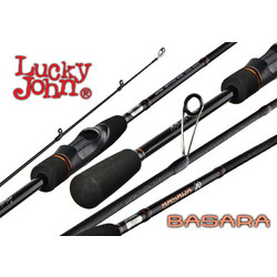 Lucky John Basara Καλάμι Ψαρέματος για Spinning Δίσπαστο 2.18m