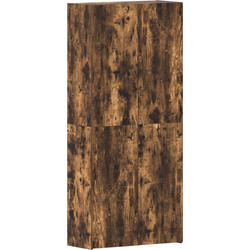 vidaXL Παπουτσοθήκη Ξύλινη Δρυς M80xΠ35.5xY180cm 3333840