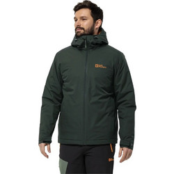 Jack Wolfskin Ανδρικό Μπουφάν Χειμωνιάτικο Χακί 1111723-4161