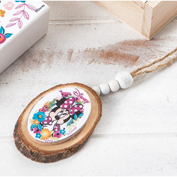 Parisis Μπομπονιέρα Βάπτισης Κρεμαστό Minnie Mouse Bloom από Ξύλο