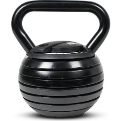 X-Fit 04-003-726 Ρυθμιζόμενο Kettlebell Πλαστικοποιημένο 18kg