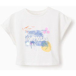 Zippy Παιδικό Crop Top Αμάνικο Εκρού 31071115041