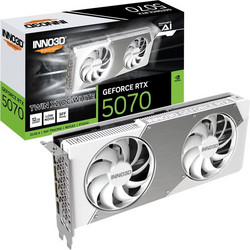 Inno3D GeForce RTX 5070 12GB GDDR7 Twin X2 OC White Κάρτα Γραφικών