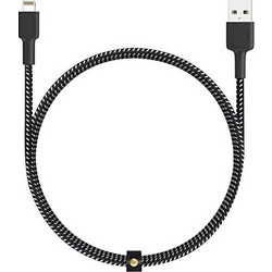 Aukey Impulse Series Braided USB-A to Lightning Cable 1.2m Black 573-AUK-CBAL3