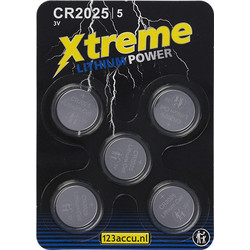 Xtreme Power CR2025 5τμχ