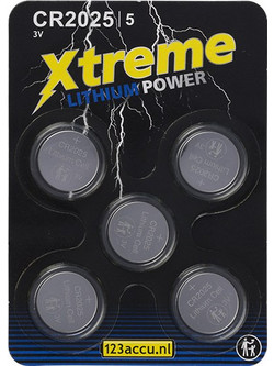 Xtreme Power CR2025 5τμχ