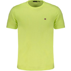 Napapijri Salis Ανδρικό Αθλητικό T-Shirt Lime NP0A4H8D-Y1I