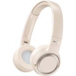 Wekome WM-12 Ασύρματα Bluetooth Ακουστικά On Ear Μπεζ