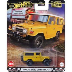 Mattel Hot Wheels Premium Boulevard Toyota Land Cruiser FJ43 Yellow