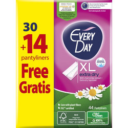 EveryDay Extra Dry Σερβιετάκια για Ελαφριά Ροή 44τμχ