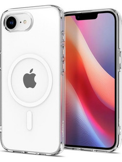 Spigen Liquid Crystal MagFit Back Cover Clear/White