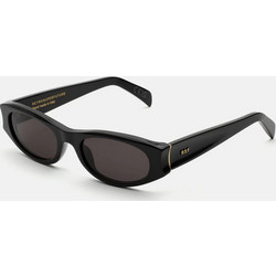 RetroSuperFuture Razzo W08 Γυναικεία Γυαλιά Ηλίου Cat Eye Κοκάλινα Μαύρα με Μαύρο Φακό