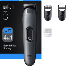 Braun All-in-One Επαναφορτιζόμενη Κουρευτική Μηχανή AIO3500