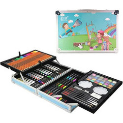 Kids Blue Σετ Ζωγραφικής με Βαλιτσάκι 34x23x9cm 145τμχ