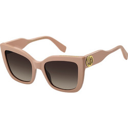 Marc Jacobs MARC811S-35JHA Γυναικεία Γυαλιά Ηλίου Πεταλούδα Κοκάλινα Ροζ με Μαύρο Degradee Φακό