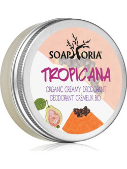 Soaphoria Tropicana Γυναικείο Αποσμητικό σε Κρέμα Χωρίς Αλουμίνιο 50ml