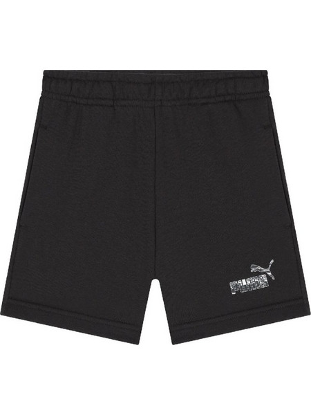 Puma Παιδική Βερμούδα Υφασμάτινη Μαύρη 685142-01