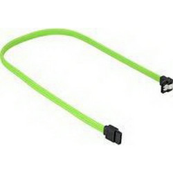 Sharkoon Καλώδιο Σκληρού Δίσκου 7-Pin SATA III to 7-Pin SATA III 0.3m Green 4044951016471