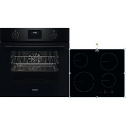 Zanussi Φούρνος Ηλεκτρικός Άνω Πάγκου 65lt 59.4cm ZOHIQ3K2 με Κεραμικές Εστίες ZHRN641K