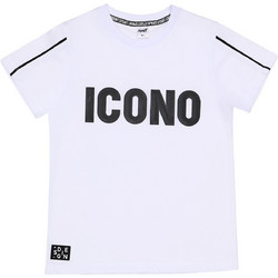 Sprint Παιδικό T-Shirt Κοντομάνικο Λευκό Μαύρο 251-3016-100