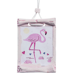 Parisis Μπομπονιέρα Βάπτισης Κρεμαστό Flamingo από Γύψο Ζ0020