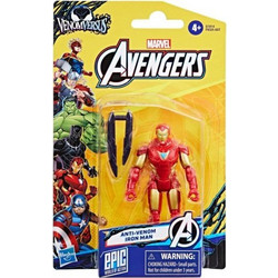 Hasbro Marvel Avengers VenomVersus Epic World of Action Anti-Venom Iron Man Φιγούρα Δράσης για 4+ Ετών 10cm G1814